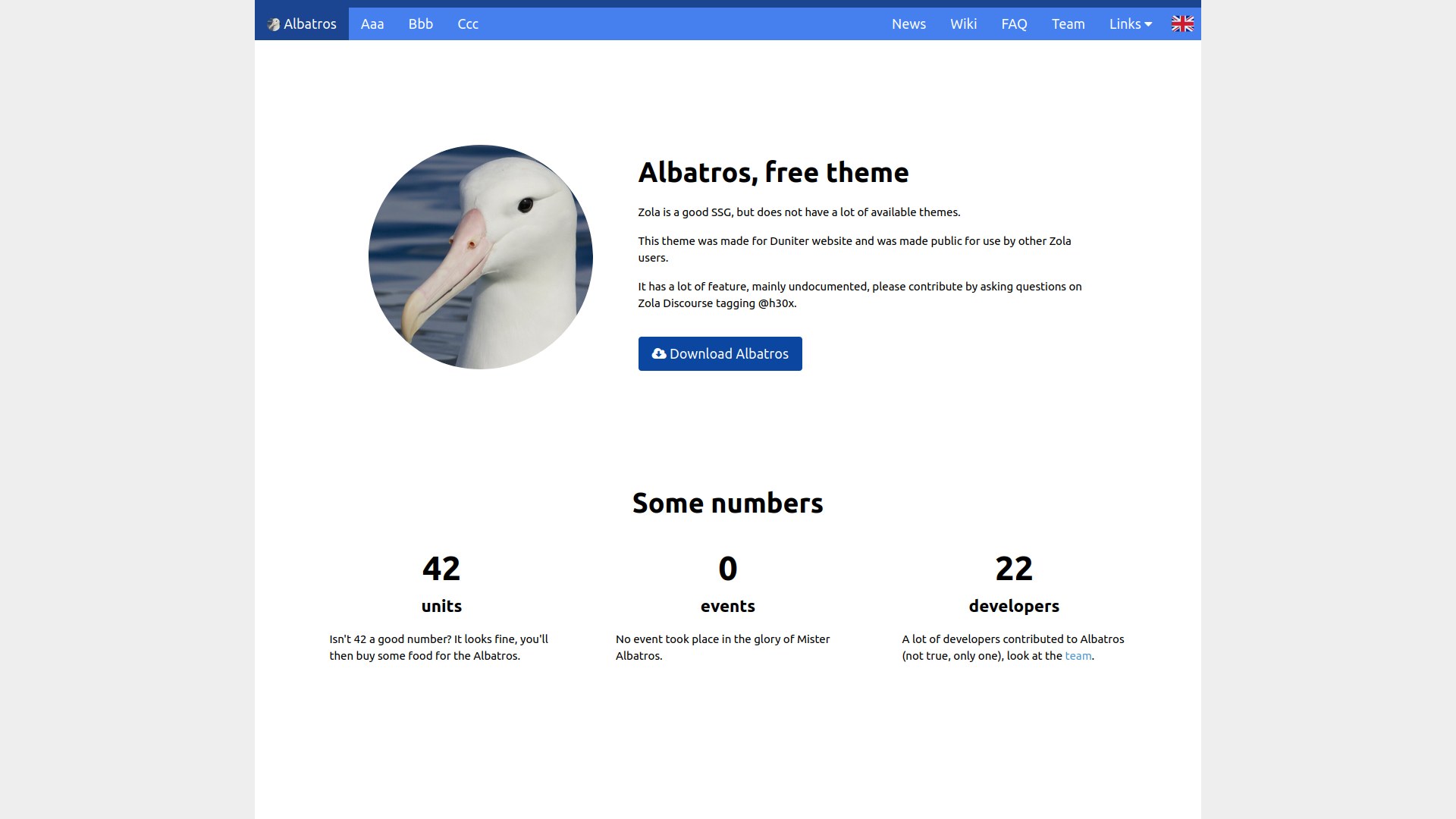 Albatros 的截图