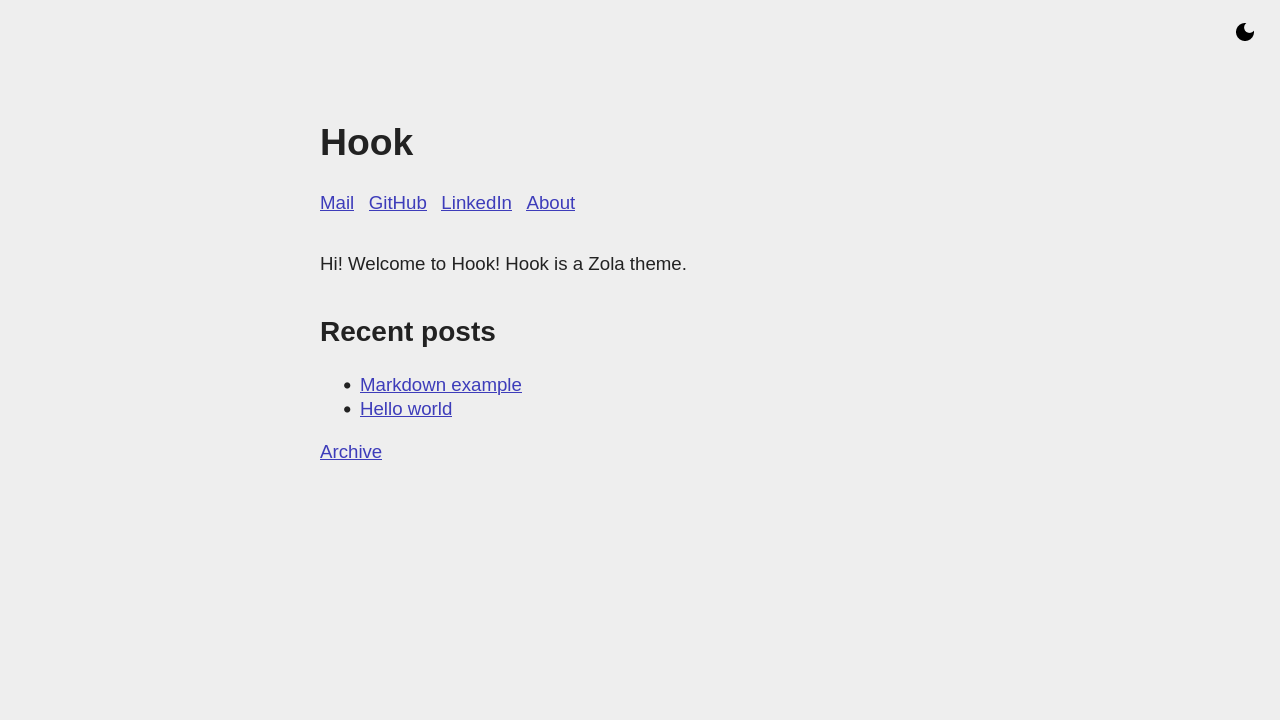Hook 的截图